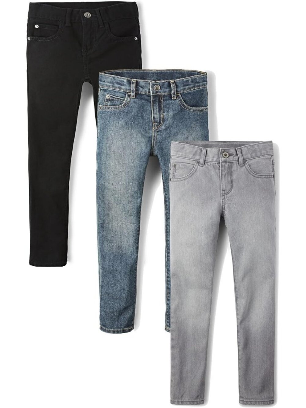 Boys Skinny Jeans - Stylish, Comfortable Fit, Versatile Casual Wear for Kids
